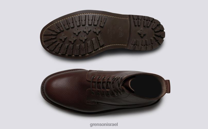 גברים חום וינסנט Grenson J4F4Z44 מגפיים