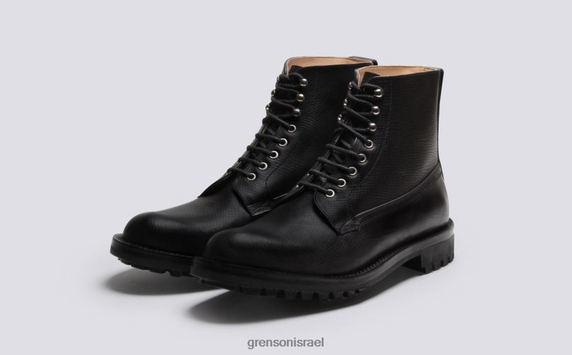 גברים שָׁחוֹר וינסנט Grenson J4F4Z45 מגפיים