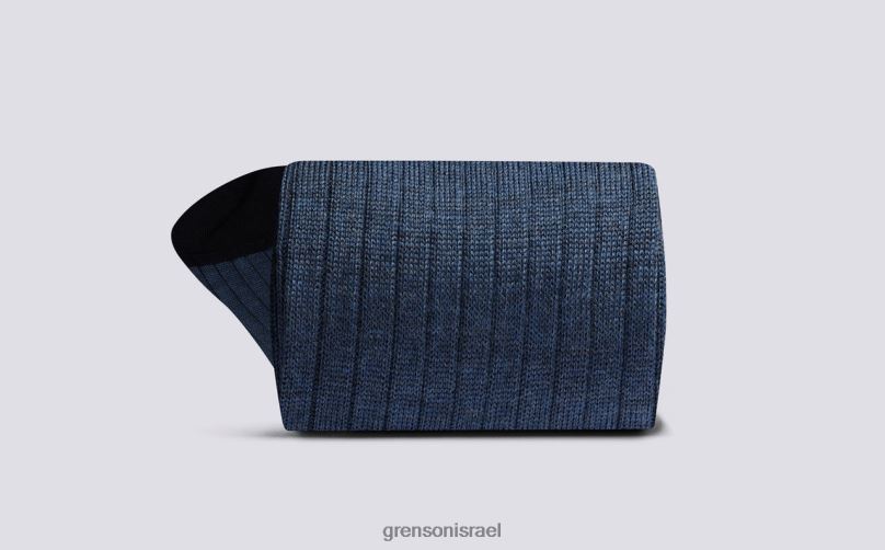 גברים כְּחוֹל גרב עקב/בוהן Grenson J4F4Z452 אביזרים
