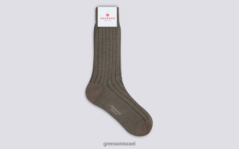 גברים בז' גרב צלעות רגיל Grenson J4F4Z455 אביזרים