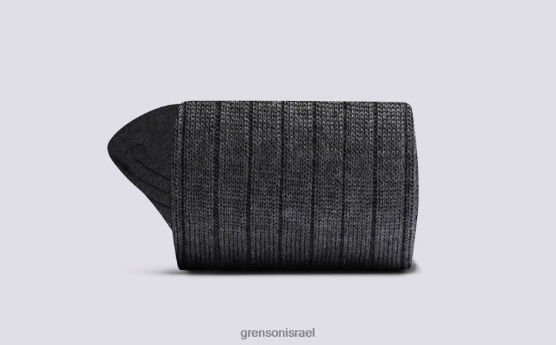 גברים אפור גרב צלעות רגיל Grenson J4F4Z456 אביזרים