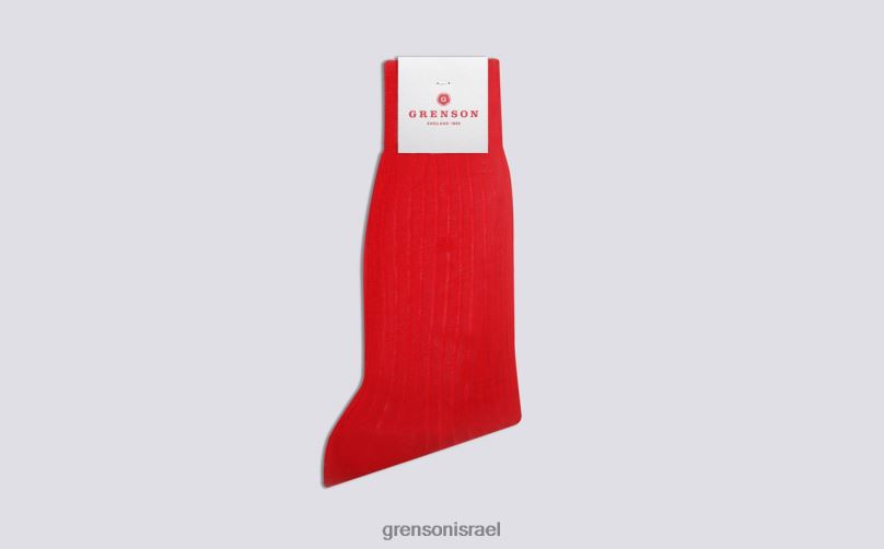 גברים אָדוֹם גרב צלעות רגיל Grenson J4F4Z459 אביזרים