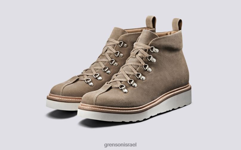 גברים אָפוֹר חוּם בובי Grenson J4F4Z46 מגפיים