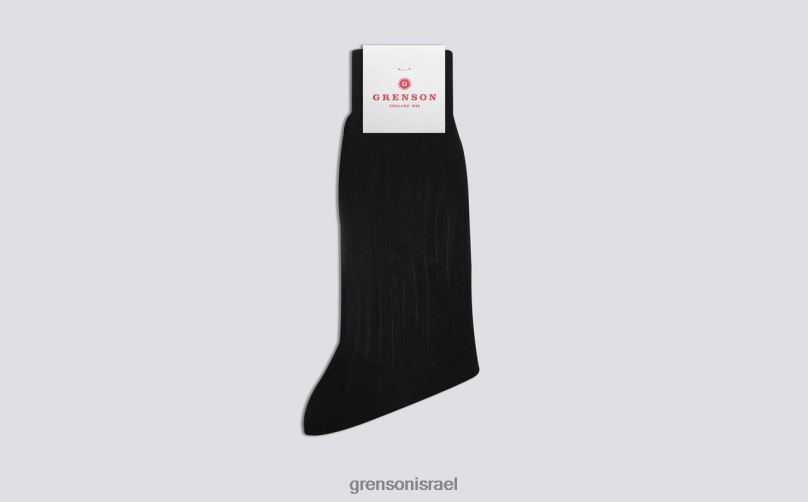 גברים שָׁחוֹר גרב צלעות רגיל Grenson J4F4Z460 אביזרים