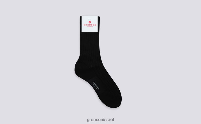 גברים שָׁחוֹר גרב ממוחזר Grenson J4F4Z461 אביזרים