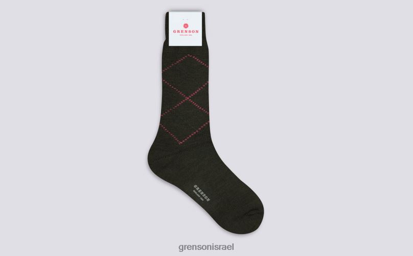 גברים ירוק גרב אגיל פשוט Grenson J4F4Z463 אביזרים