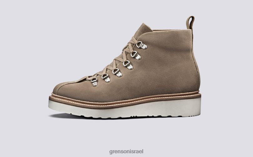 גברים אָפוֹר חוּם בובי Grenson J4F4Z46 מגפיים