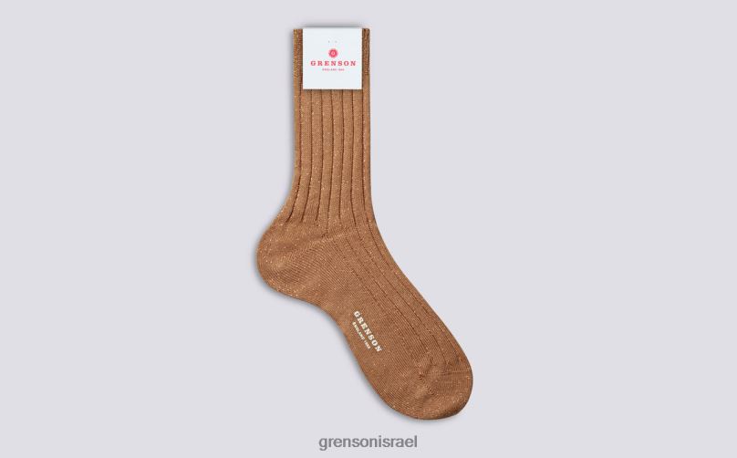 נשים דבש גרב צלעות נוצצות Grenson J4F4Z471 אביזרים