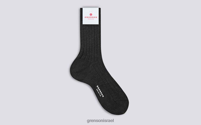 נשים שָׁחוֹר גרב צלעות נוצצות Grenson J4F4Z472 אביזרים