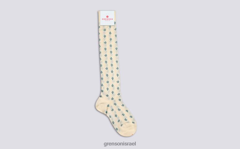 נשים קרם גרב פרחים Grenson J4F4Z478 אביזרים