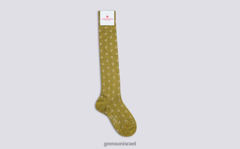 נשים ירוק גרב פרחים Grenson J4F4Z479 אביזרים