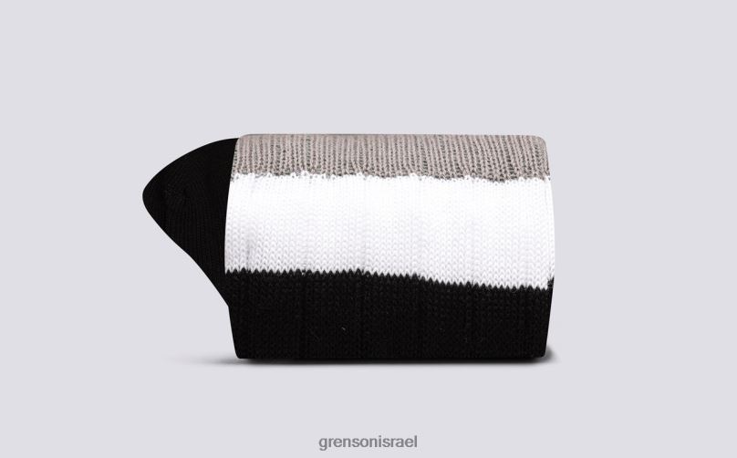 גברים שָׁחוֹר גרב פס עליון Grenson J4F4Z483 אביזרים
