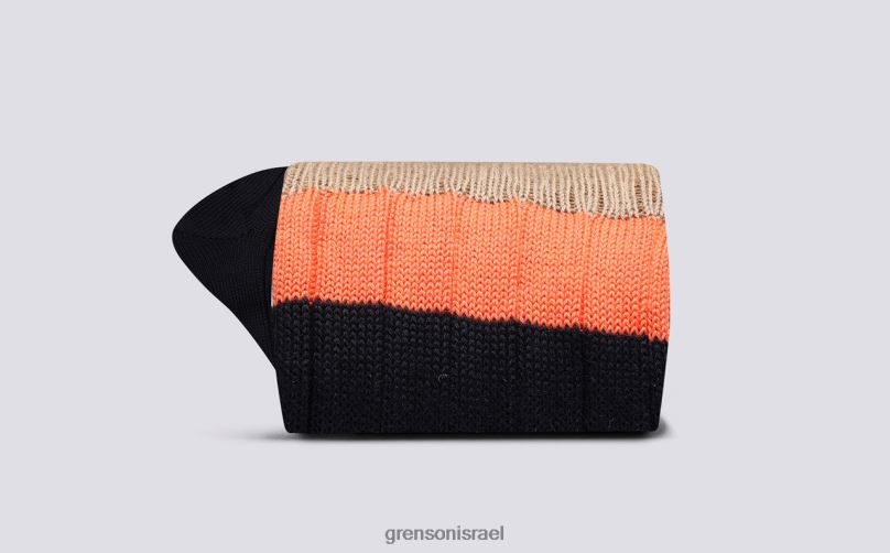 גברים חיל הים גרב פס עליון Grenson J4F4Z486 אביזרים