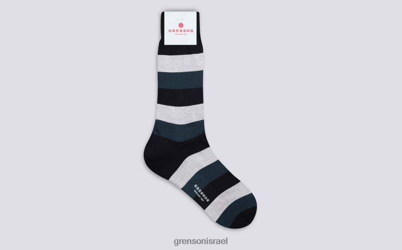 גברים חיל הים גרב פס רחב Grenson J4F4Z487 אביזרים