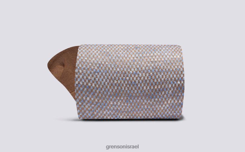 גברים אָפוֹר חוּם גרב בקנה מידה Grenson J4F4Z489 אביזרים