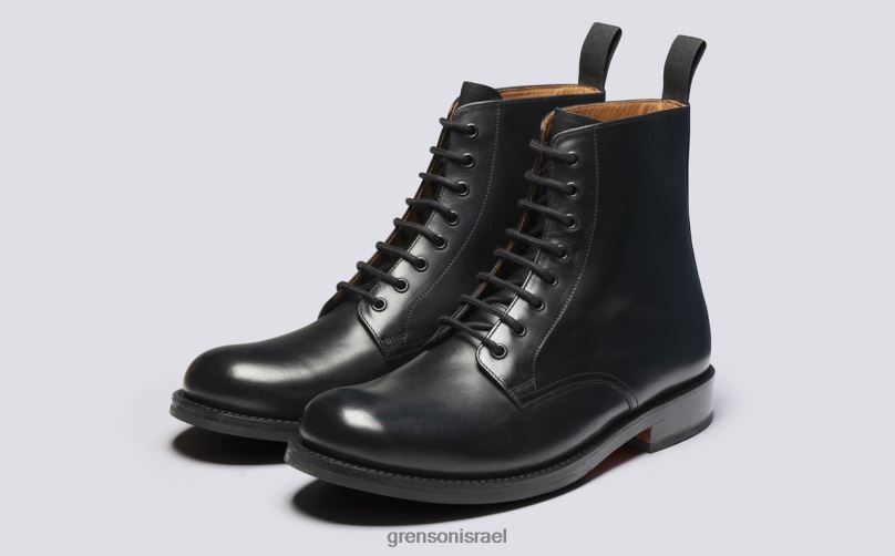 גברים שָׁחוֹר דאדלי Grenson J4F4Z49 מגפיים