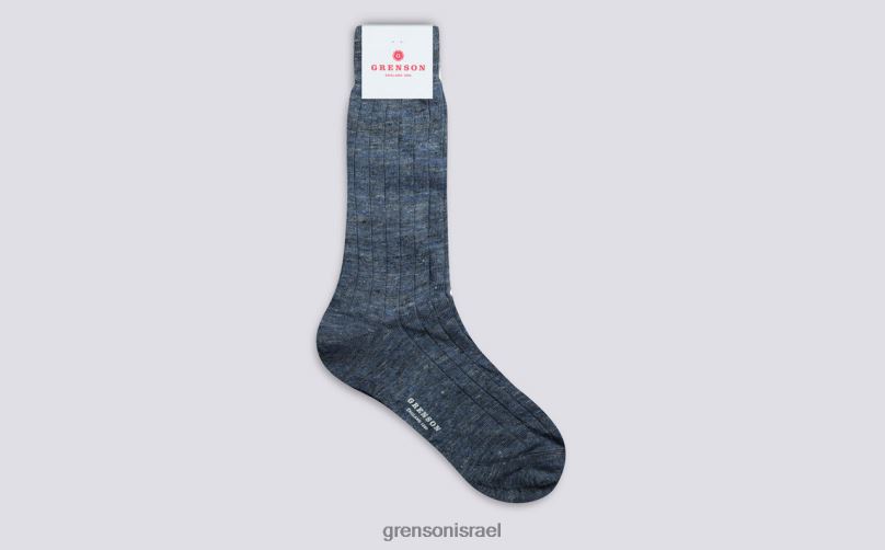 גברים כְּחוֹל גרב מלאנג' Grenson J4F4Z498 אביזרים