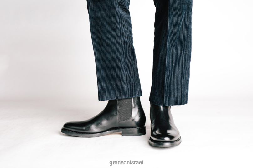 גברים שָׁחוֹר דקלן Grenson J4F4Z4 מגפיים