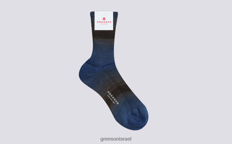 נשים רב כחול גרב קשת בענן Grenson J4F4Z503 אביזרים