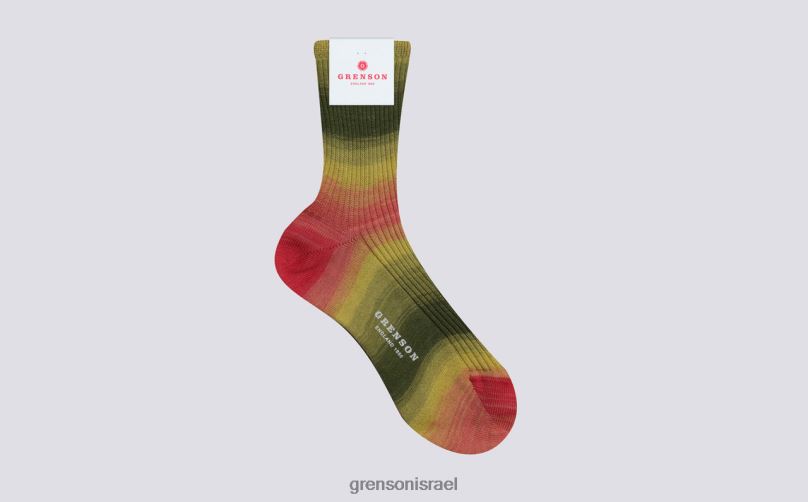 נשים מולטי צהוב גרב קשת בענן Grenson J4F4Z504 אביזרים