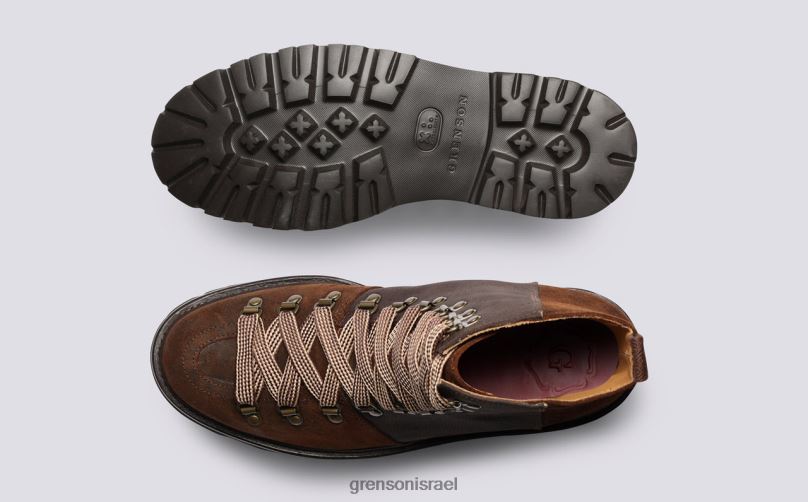 גברים חום בריידי Grenson J4F4Z50 מגפיים