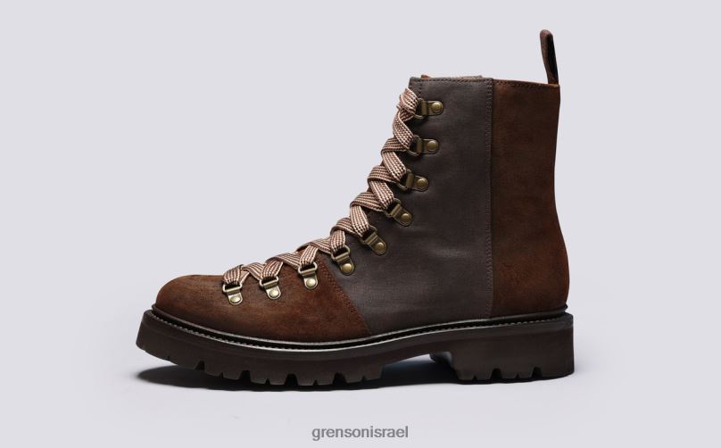 גברים חום בריידי Grenson J4F4Z50 מגפיים