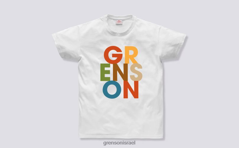לִשְׁנֵי הַמִינִים לבן חולצת טקסט Grenson J4F4Z527 בגדים