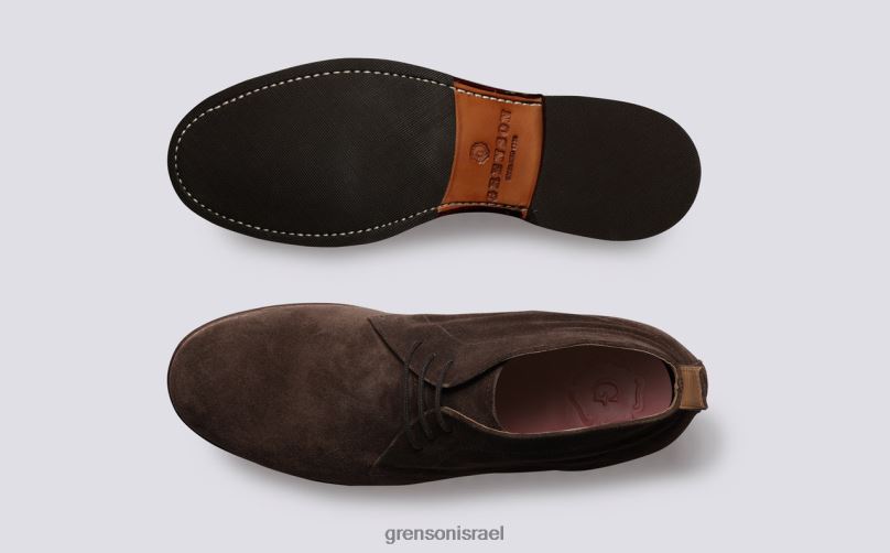 גברים חום כהה צ'סטר Grenson J4F4Z52 מגפיים