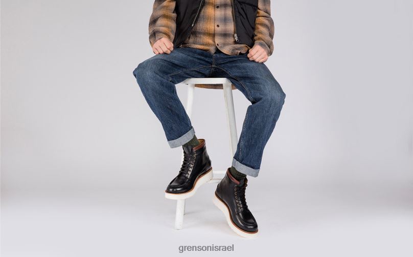 גברים שָׁחוֹר כ Grenson J4F4Z53 מגפיים