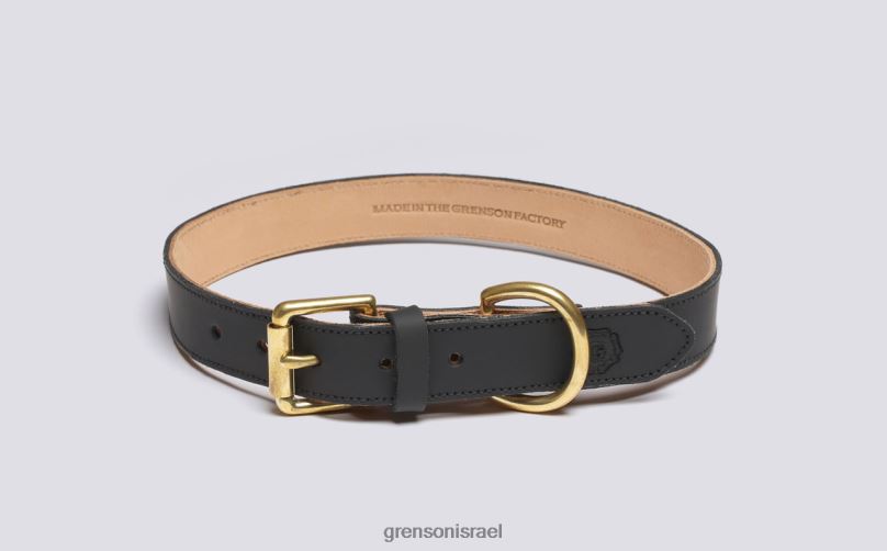 לִשְׁנֵי הַמִינִים שָׁחוֹר קולר כלב גדול Grenson J4F4Z545 אביזרים לכלבים
