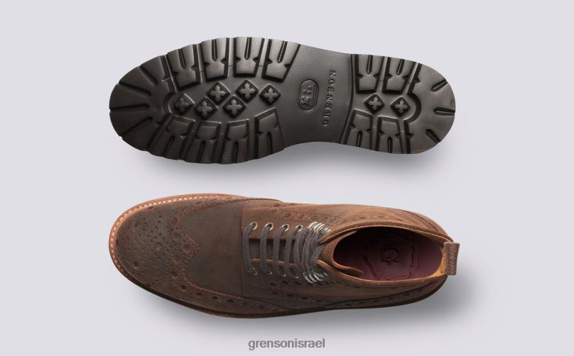 גברים חום פרד Grenson J4F4Z54 מגפיים