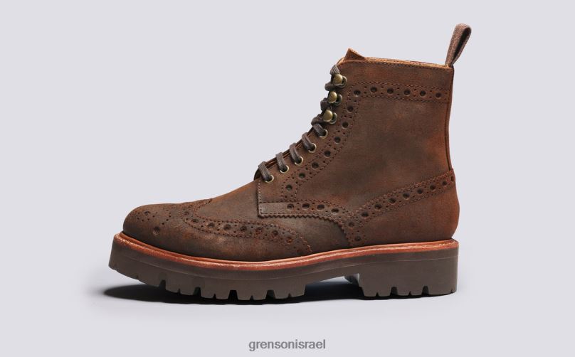 גברים חום פרד Grenson J4F4Z54 מגפיים