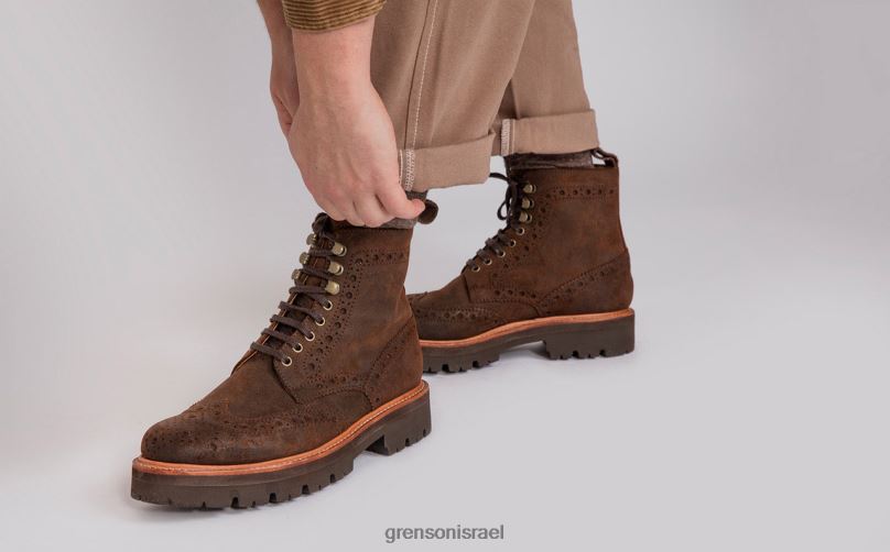 גברים חום פרד Grenson J4F4Z54 מגפיים