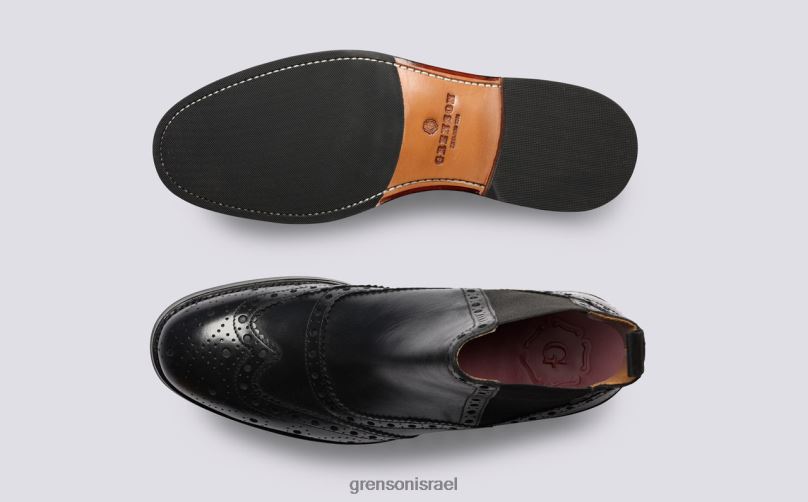 גברים שָׁחוֹר ראלף Grenson J4F4Z56 מגפיים