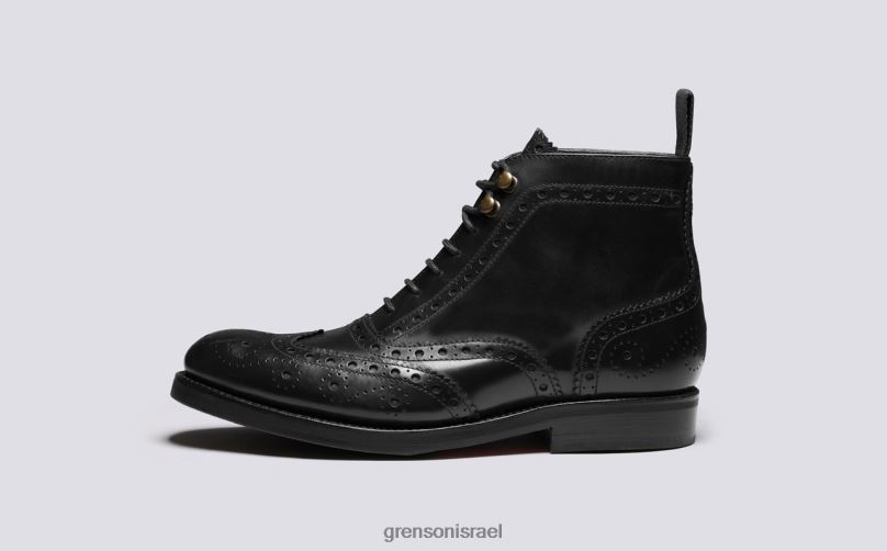 גברים שָׁחוֹר נלסון Grenson J4F4Z58 מגפיים