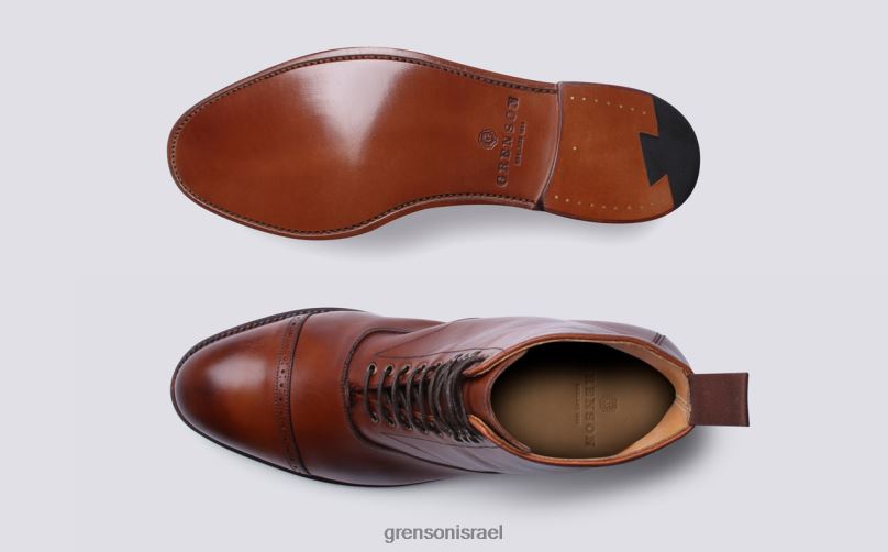 גברים קוניאק בלמורלי Grenson J4F4Z5 מגפיים