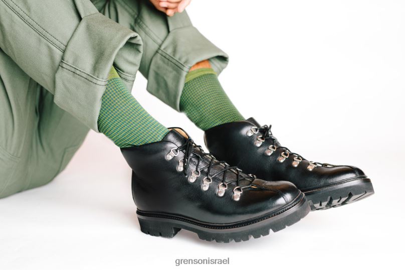 גברים שָׁחוֹר בובי Grenson J4F4Z61 מגפיים