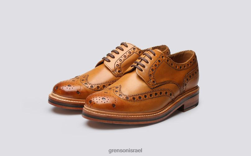 גברים לְהִשְׁתַזֵף ארצ'י Grenson J4F4Z67 נעליים רשמיות