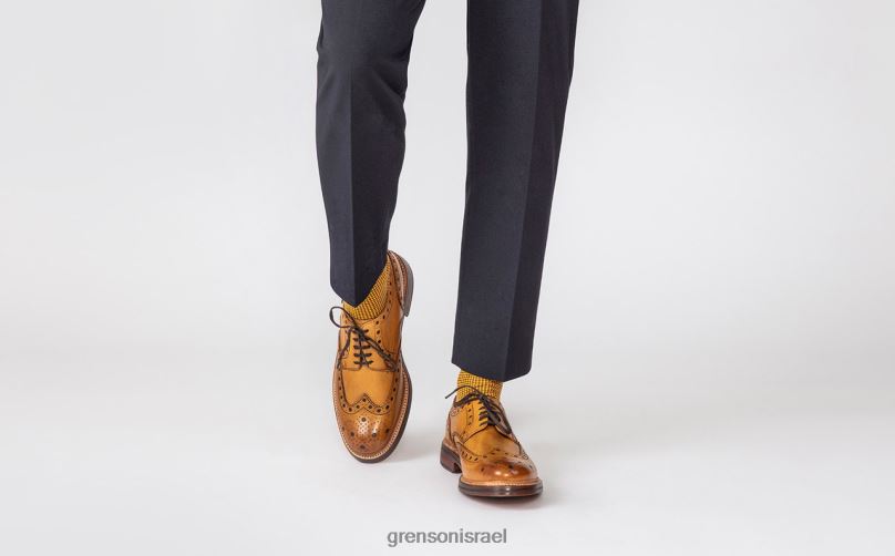 גברים לְהִשְׁתַזֵף ארצ'י Grenson J4F4Z67 נעליים רשמיות