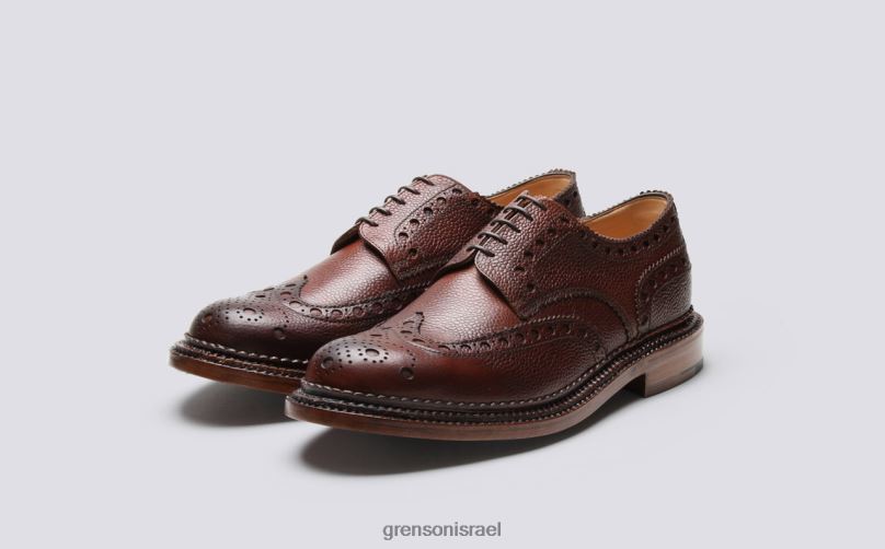 גברים חום כהה ארצ'י Grenson J4F4Z68 נעליים רשמיות