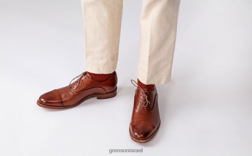 גברים לְהִשְׁתַזֵף ברט Grenson J4F4Z70 נעליים רשמיות