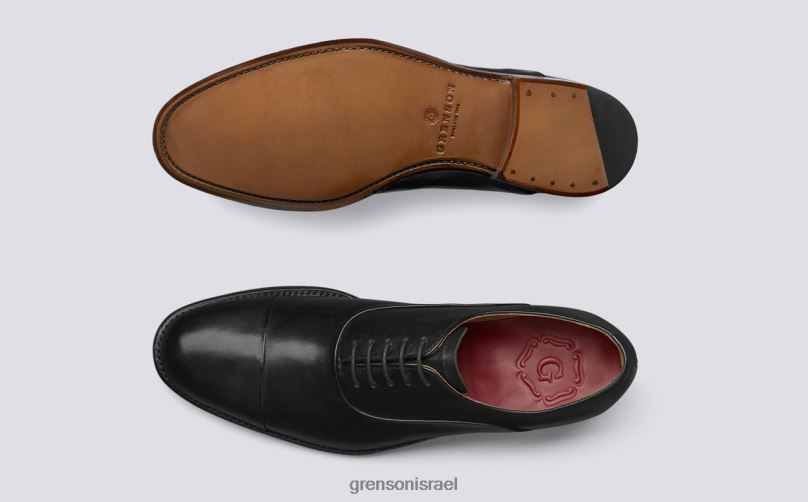 גברים שָׁחוֹר ברט Grenson J4F4Z71 נעליים רשמיות