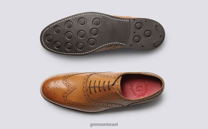 גברים לְהִשְׁתַזֵף דילן Grenson J4F4Z79 נעליים רשמיות