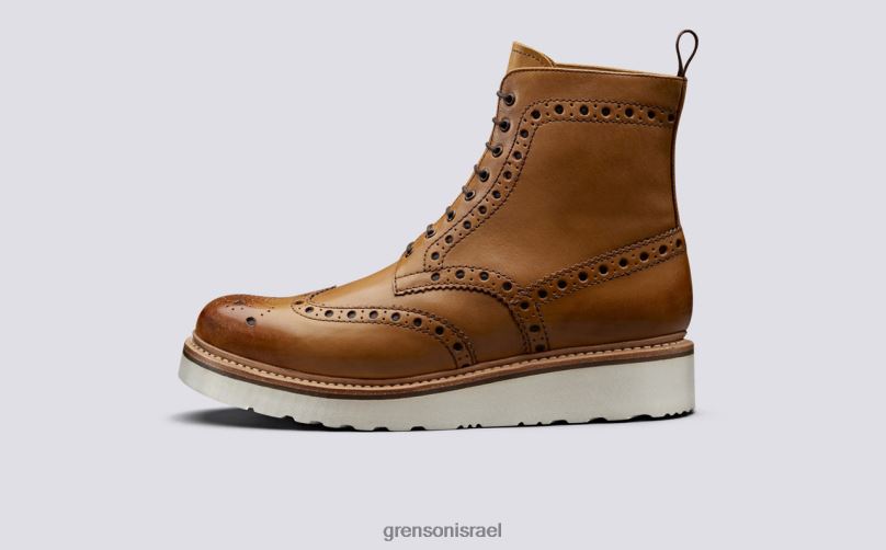 גברים לְהִשְׁתַזֵף פרד Grenson J4F4Z7 מגפיים