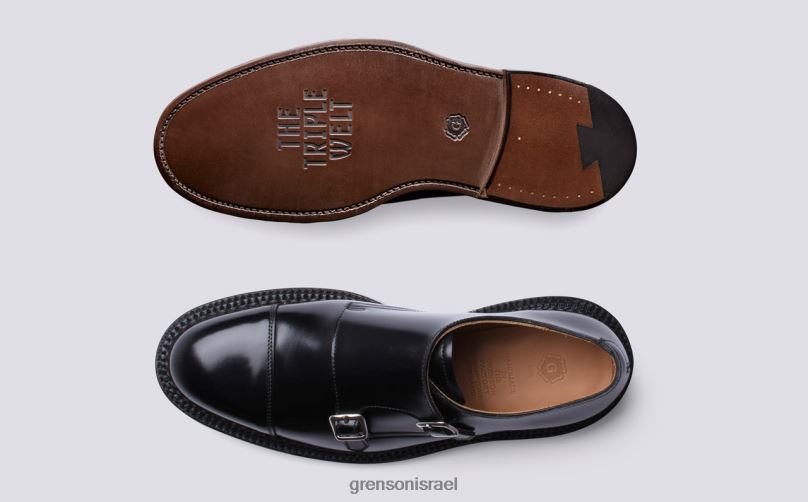 גברים שָׁחוֹר הנברי Grenson J4F4Z85 נעליים רשמיות