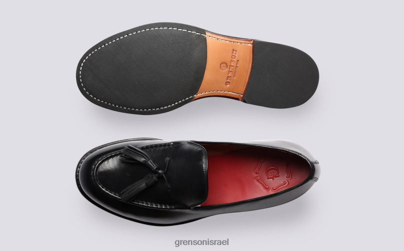 גברים שָׁחוֹר מרלין Grenson J4F4Z91 נעליים רשמיות
