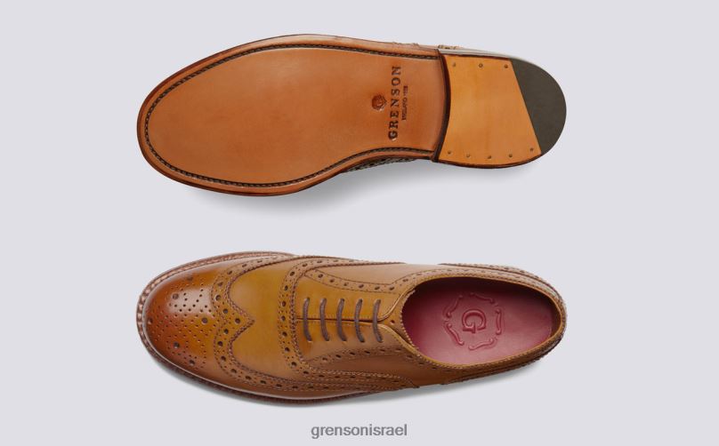 גברים לְהִשְׁתַזֵף סטנלי Grenson J4F4Z99 נעליים רשמיות