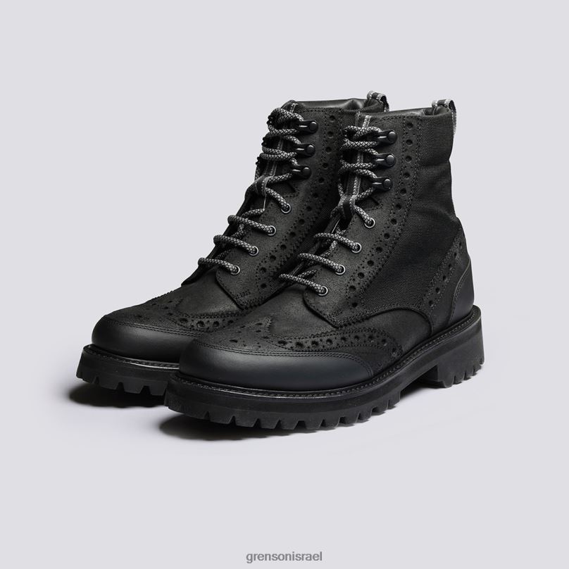 גברים שָׁחוֹר פרד טק Grenson J4F4Z9 מגפיים