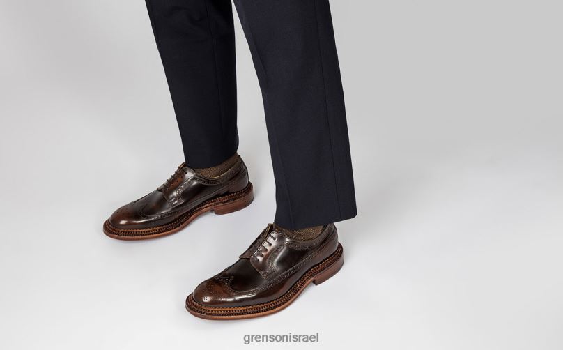 גברים חום כהה aldwych Grenson J4F4Z65 נעליים רשמיות