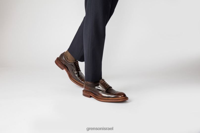 גברים חום כהה aldwych Grenson J4F4Z65 נעליים רשמיות